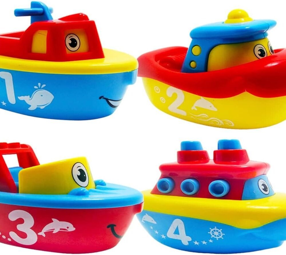 Magnetic Boat Bath Toy Set